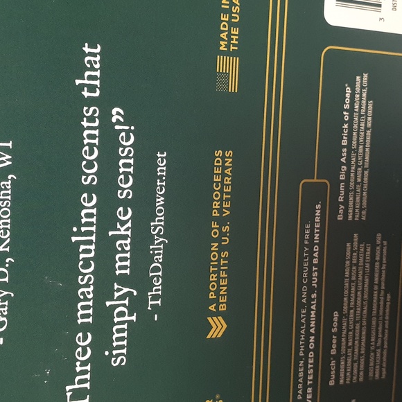 Duke Cannon to "Jingle Booze" gift  set. Christmas, Man, teen, Dad,bro,uncle. - Picture 6 of 7